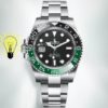 The New Replica Rolex GMT-Master II Ref. 126720VTNR: For Left-handed With Green And Black Bezel