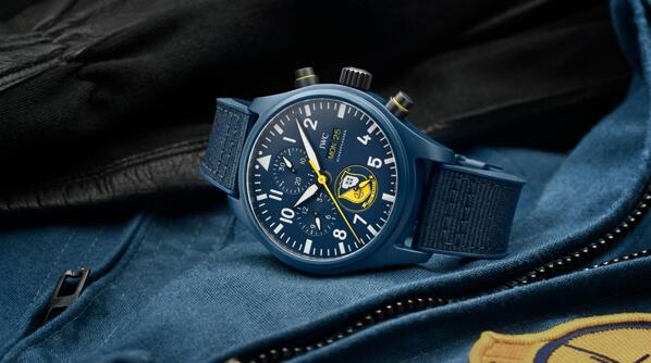 Replica IWC and its new Squadron U.S. ceramic chronographs Navy