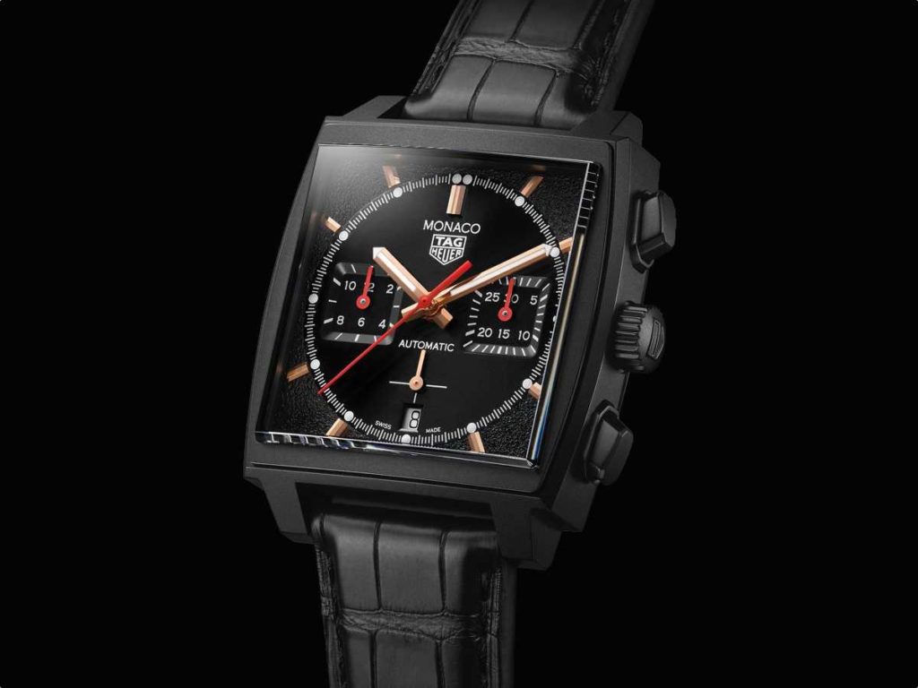 The Return of the Iconic Fake TAG Heuer Monaco Dark-Lord