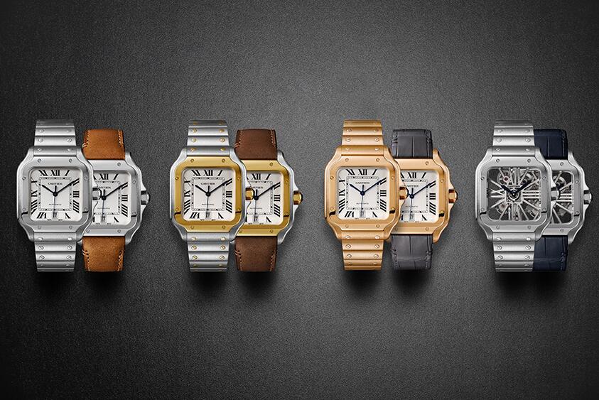 The new Santos by fake Cartier for sale online