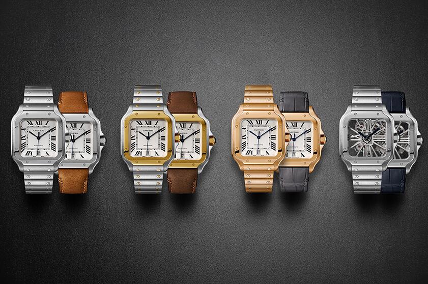 The new Santos by fake Cartier for sale online