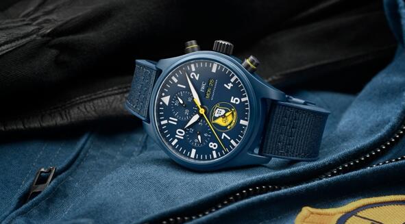 replica IWC and its new Squadron U.S. ceramic chronographs Navy