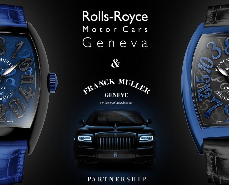 La partnership tra fake Franck Muller e Rolls-Royce